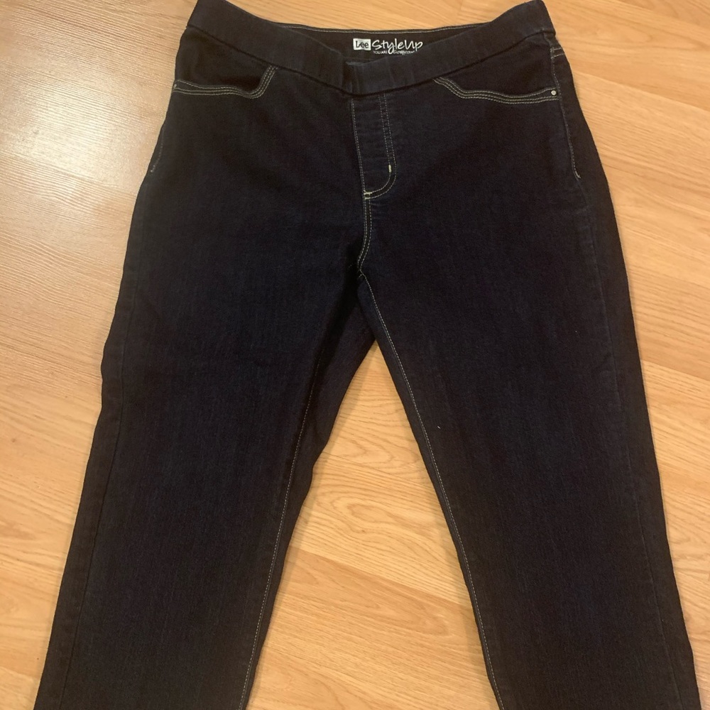 Cropped jeans